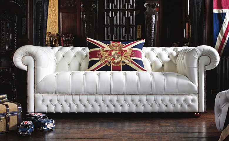 Chesterfield sofa izložena na Sajmu namještaja u Family Mallu Zagreb