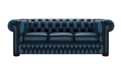 Chesterfield Royal Brighton Comfort Trosjed | 3-sjedište | Antique Blue